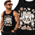 TANK TOP  ANIMOWANY  COOKING SKULL